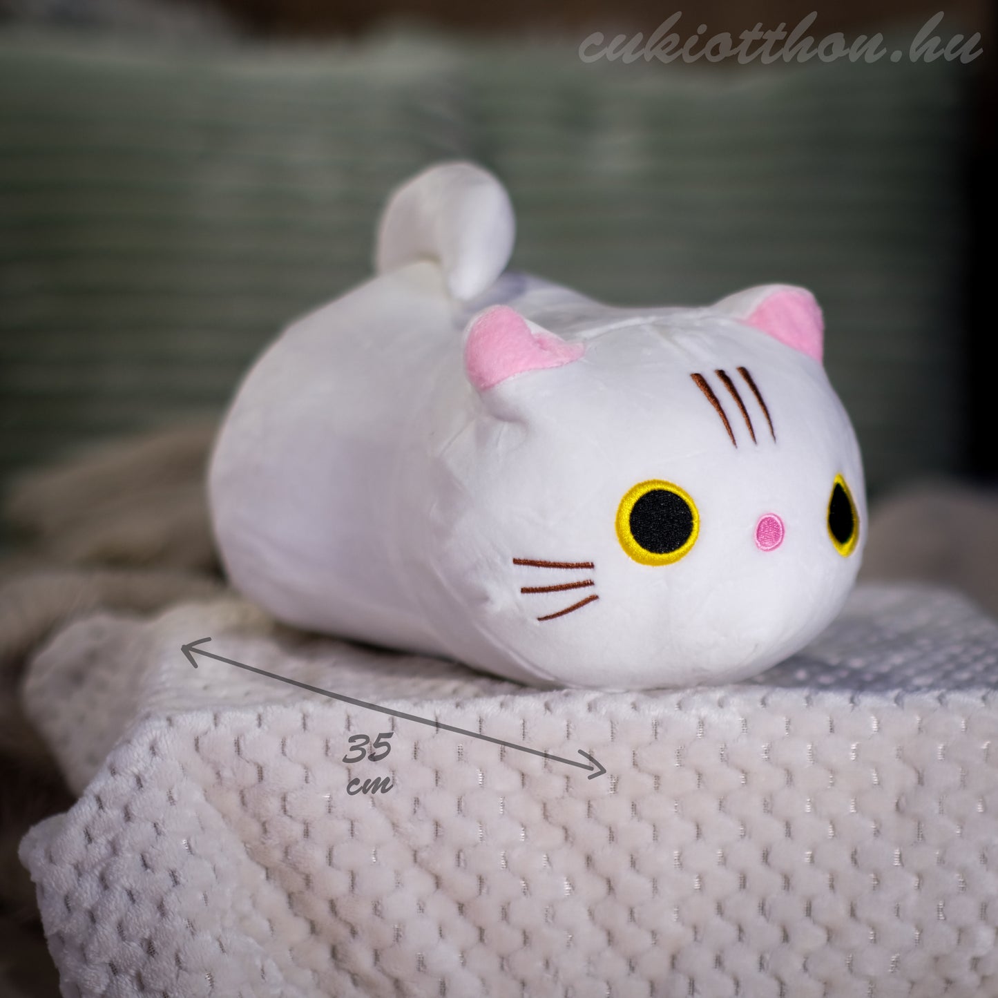 Puha Macska Plüss – 35 cm