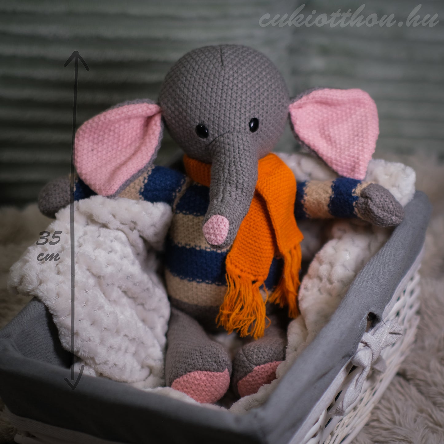 Dumbi – A cuki elefánt plüss - 35 cm