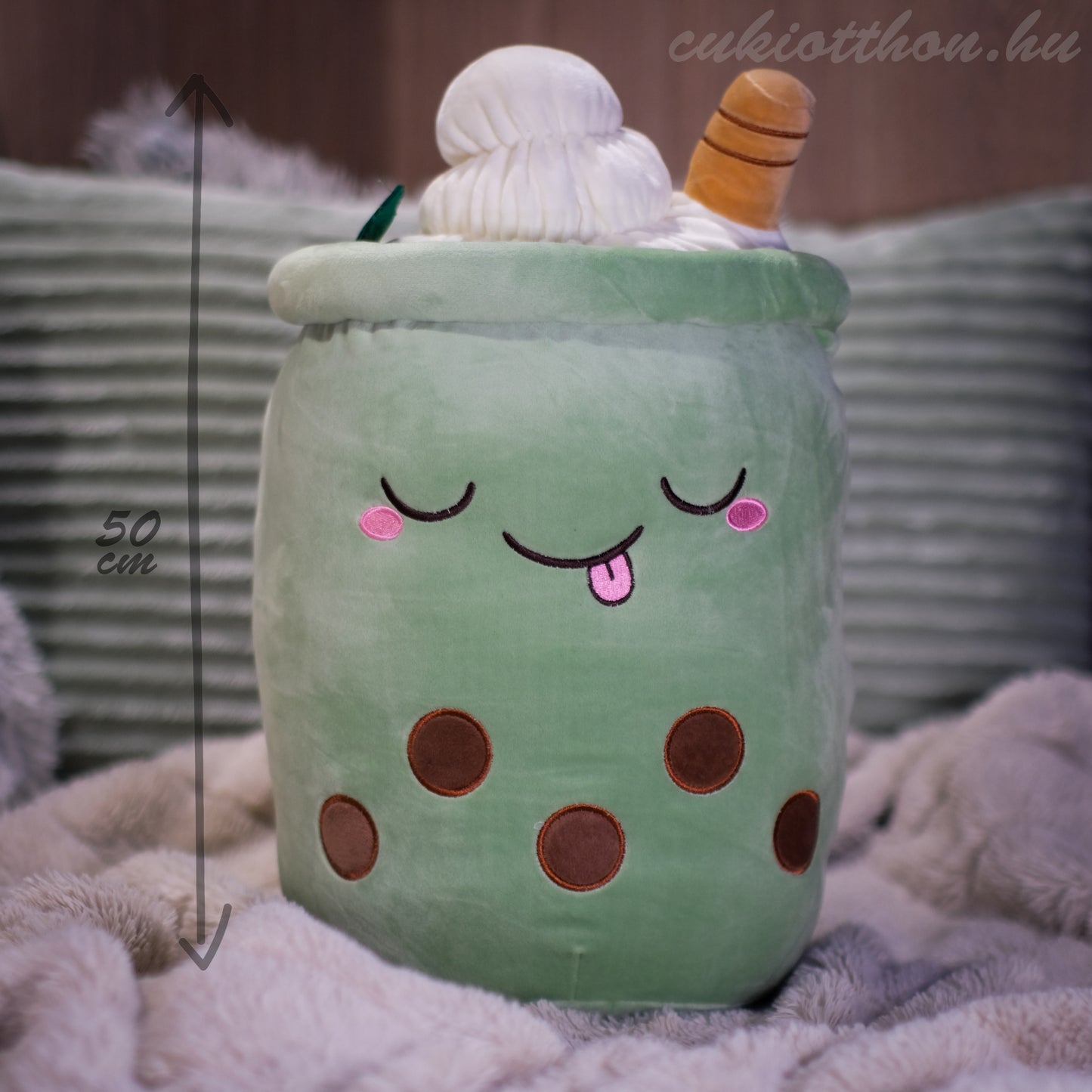Bubba – A cuki bubble tea plüss- 50 cm