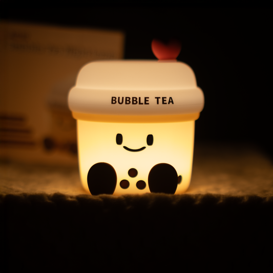 Bubi a Bubble Tea- Éjjeli LED Lámpa