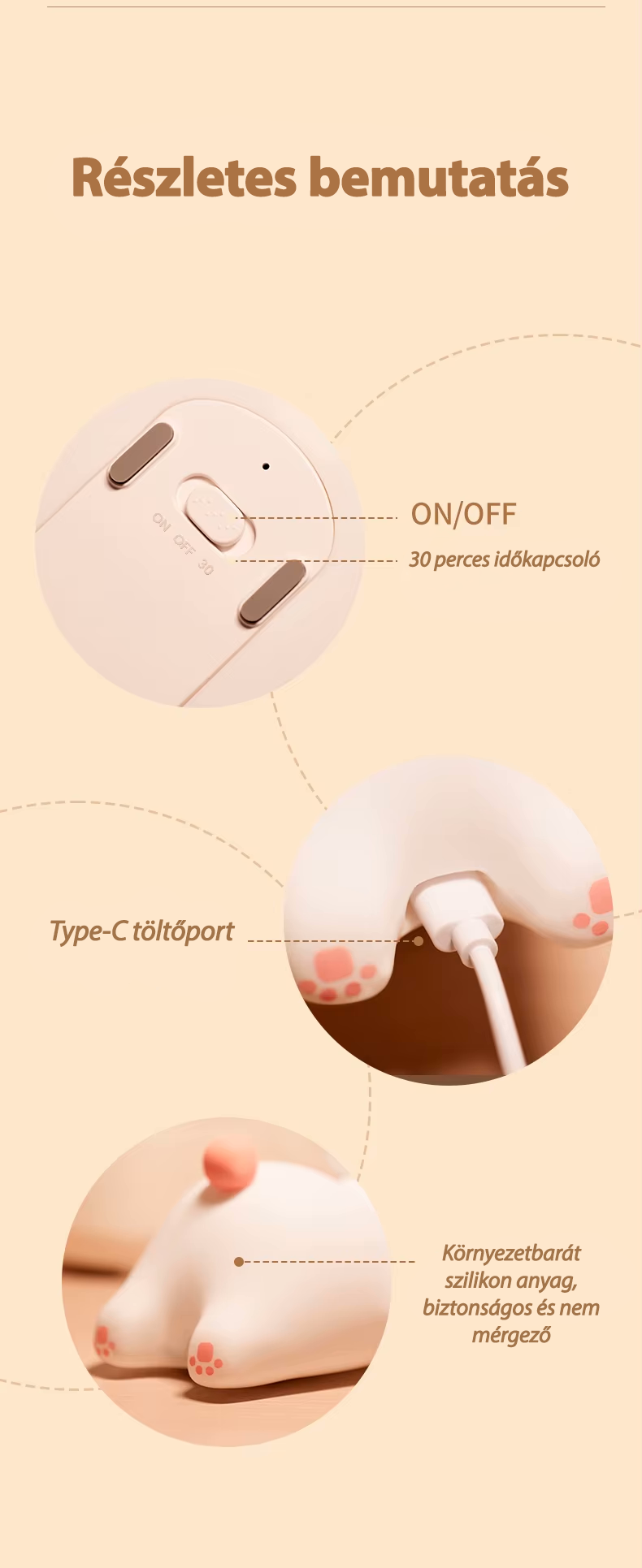 Milo a Nyuszi - Éjjeli LED Lámpa🐰