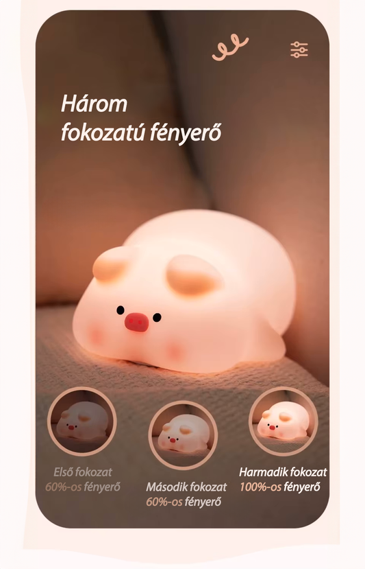 Mazsi a Malac - Éjjeli LED Lámpa🐷