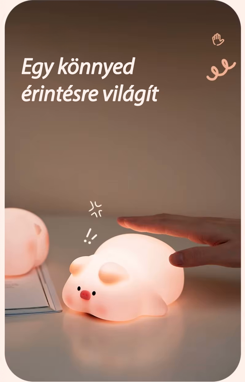 Mazsi a Malac - Éjjeli LED Lámpa🐷