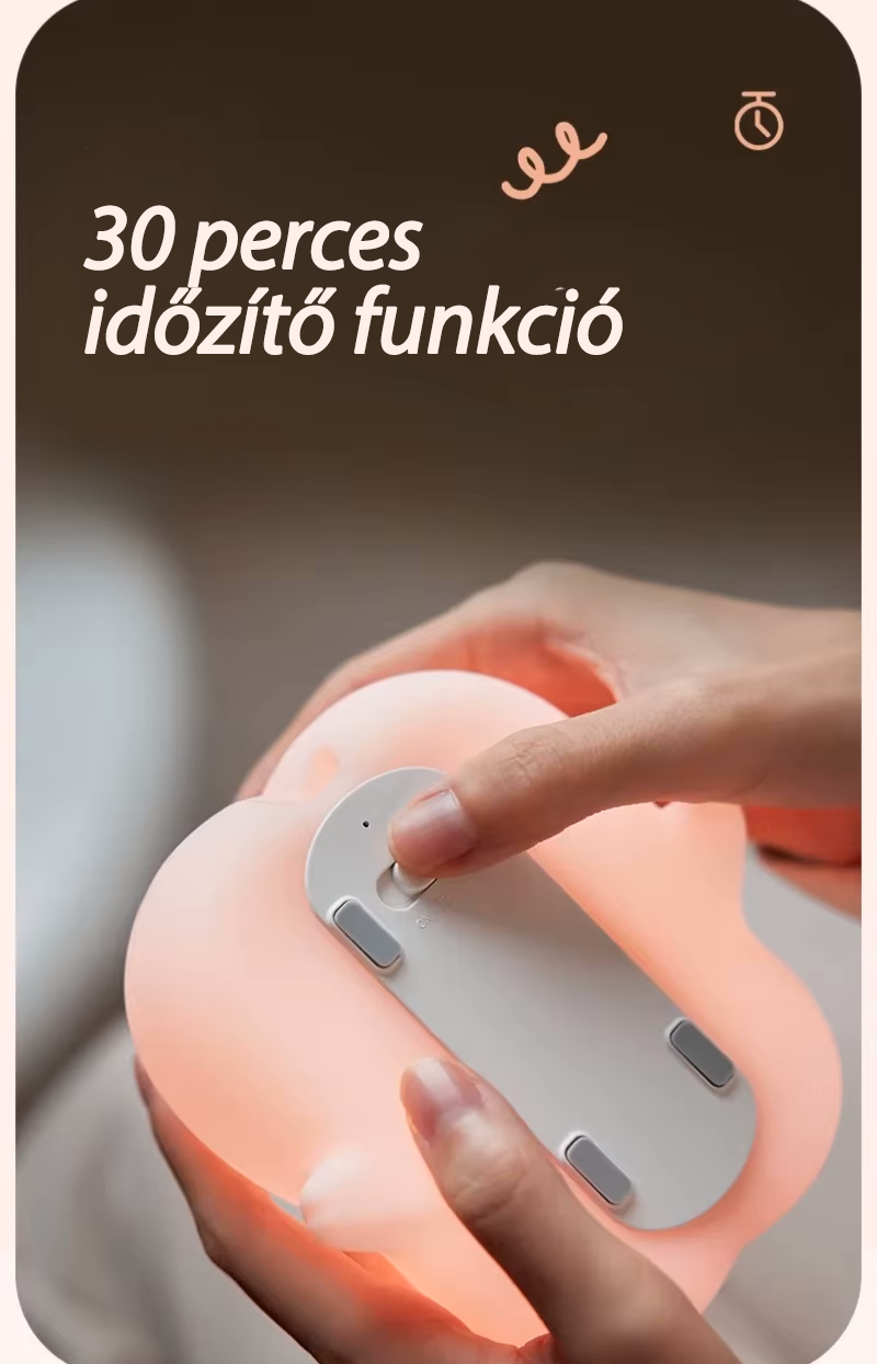 Mazsi a Malac - Éjjeli LED Lámpa🐷