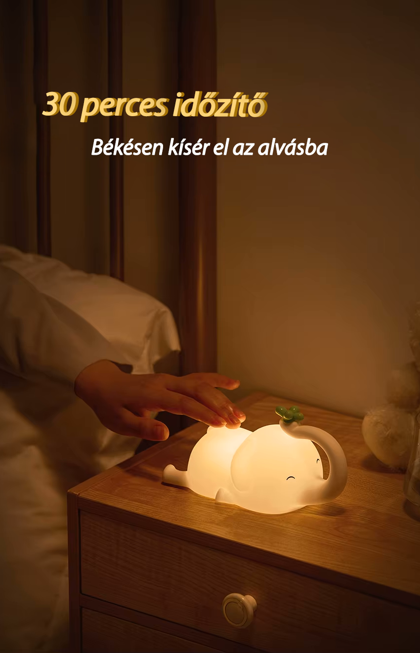 Trombi az Elefánt - Éjjeli LED Lámpak🐘