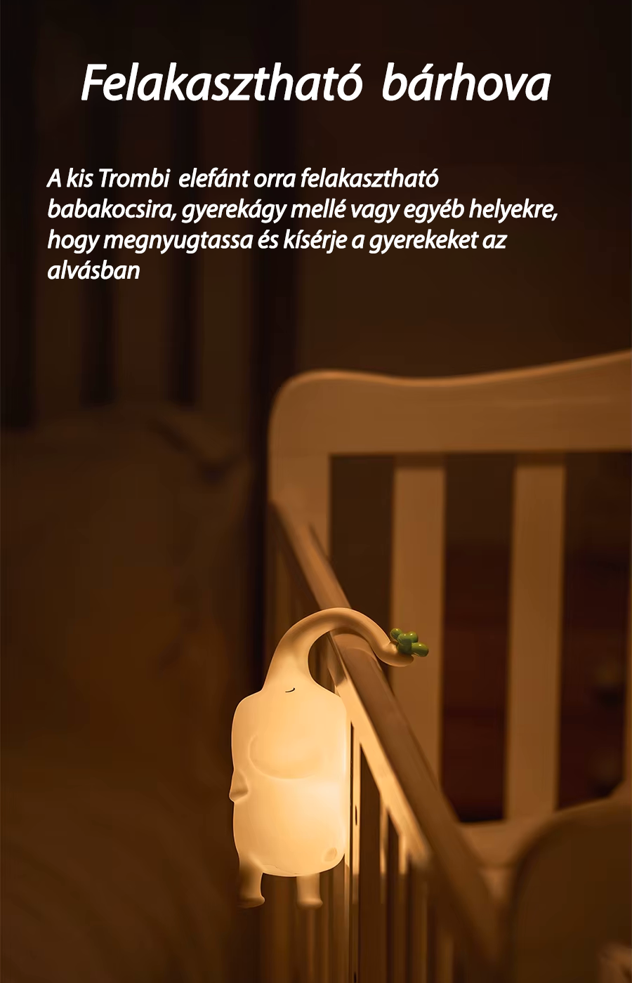 Trombi az Elefánt - Éjjeli LED Lámpak🐘
