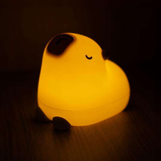 🎁 Kapi a Capybara - Éjjeli LED Lámpa (100% off)