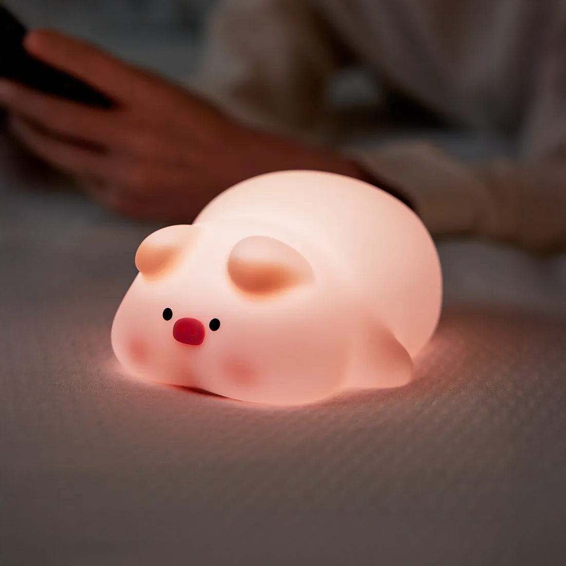 Mazsi das Schwein - LED-Nachtlampe🐷