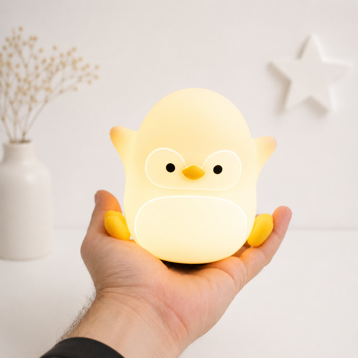 Nessi pinguinul - Lampă LED de noapte
