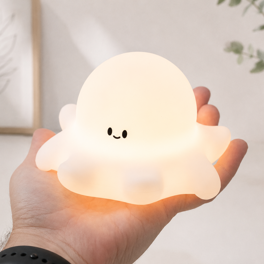 Pudi Chobotnice - Noční LED lampa🐙