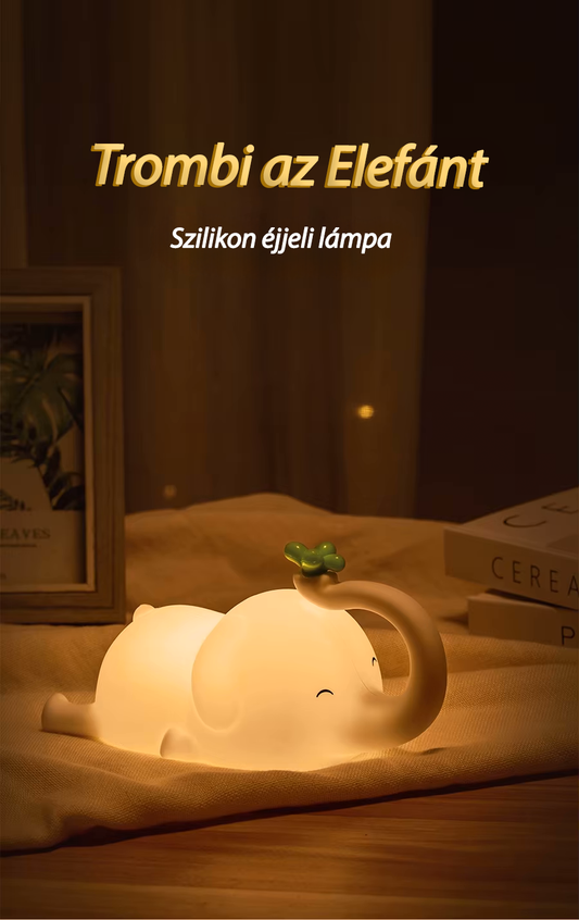 Trombi az Elefánt - Éjjeli LED Lámpak🐘